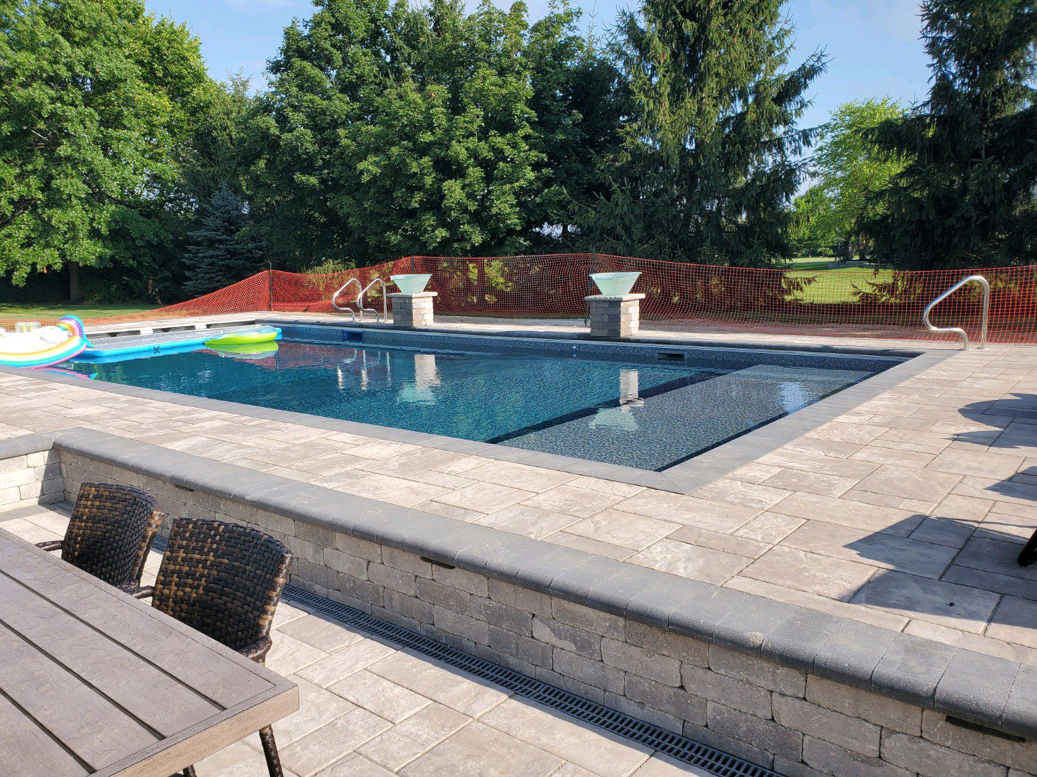 Backyard Oasis New Pic Inground Pool 7